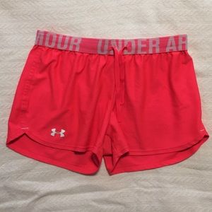 Under Armour pink loose shorts